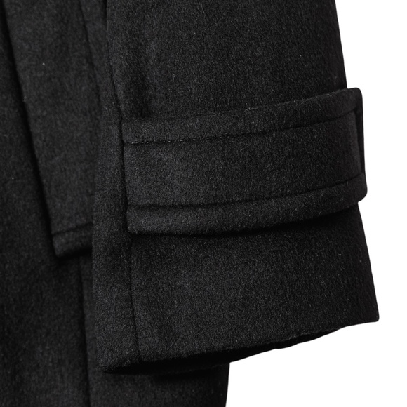 NWOT: Lauren Ralph Lauren Women's Black Hooded A-Line Wool Coat; Size 1X - Picture 12 of 15